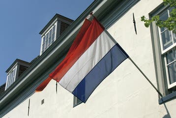 vlag nederland koninginnedag vlag Nederland wimpel, Verzenden, Nieuw