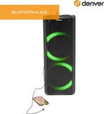 2dekans | Denver Bluetooth Luidspreker Party Box Disco, Ophalen of Verzenden, Zo goed als nieuw
