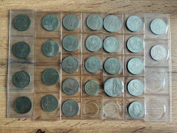 Rusland, Sovjet-Unie (USSR) Set of 28 coins, various Roubles