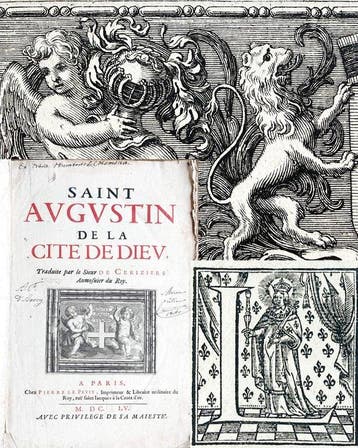 Ceriziers - Saint Augustin, De la Cité de Dieu - 1655