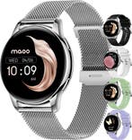 Maoo Ventura AMOLED Smartwatch Dames - RVS en 4x Siliconen, Ophalen of Verzenden, Zo goed als nieuw, Maoo
