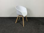 Hay About a Chair Wit Kunststof, Huis en Inrichting, Ophalen of Verzenden, Gebruikt