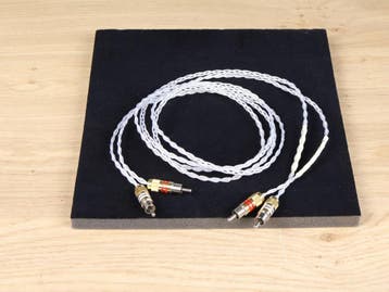Kimber Kable KCAG silver audio interconnects RCA 1,2 metre, Audio, Tv en Foto, Ophalen of Verzenden, Gebruikt, Overige kabels