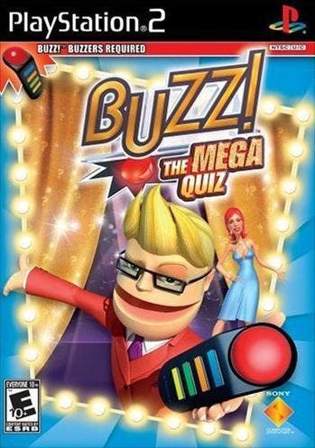 Buzz - The Mega Quiz PS2 Garantie & morgen in huis!, Ophalen of Verzenden, Zo goed als nieuw, Muziek