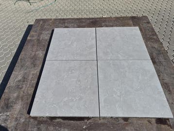 Veiling - 24 M2 Keramische Tegel Puur Grey 60x60x4 Cm, Nieuw