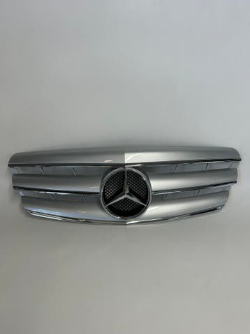 Mercedes AMG grille S-klasse W221 (zilver) 2005-2009, Ophalen of Verzenden, Nieuw, Voor, Mercedes-Benz