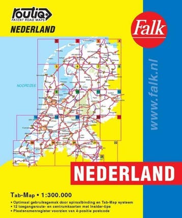 Routiq Nederland Tab Map - Falk 9789028715073, Verzenden, Gelezen, Falk