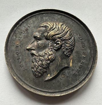 België. Penning Koning Leopold II - Section de Tirlemont