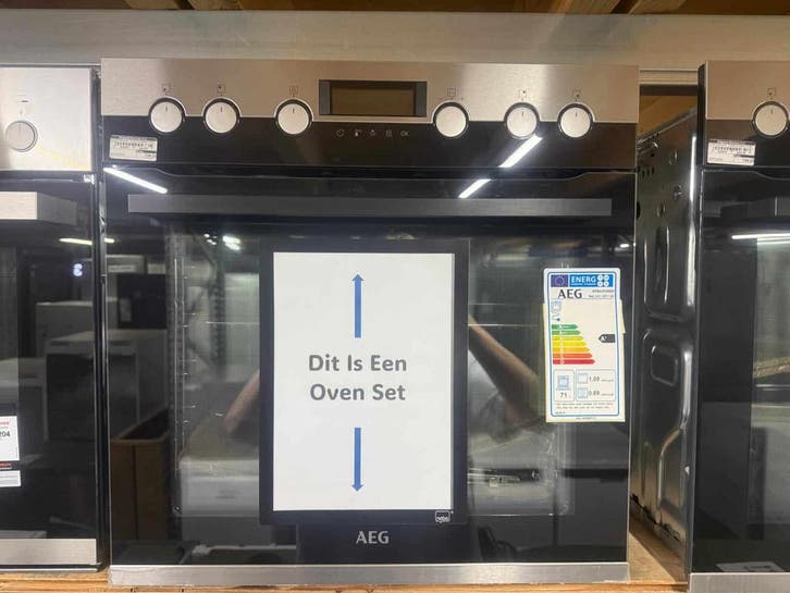 Oven Set AEG KOMBI 43 PI, Witgoed en Apparatuur, Ovens, Verzenden
