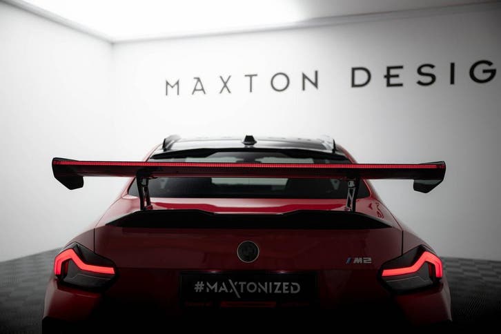 Maxton Carbon Spoiler met LED BMW M2 G87, Auto diversen, Tuning en Styling, Verzenden