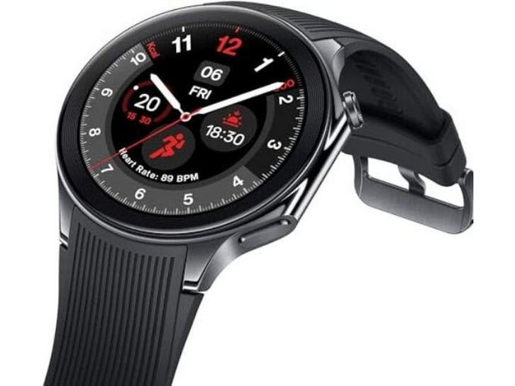 OnePlus Watch 2 (2024) - Black Steel, Sieraden, Tassen en Uiterlijk, Smartwatches, Nieuw, Verzenden