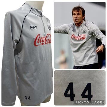Napoli - SSC Napoli Giacca/Felpa nr #44// Dotazione Staff, Verzamelen, Nieuw