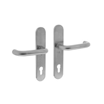 Intersteel Deurkruk Rond op schild profielcilindergat 92mm -, Verzenden, Nieuw
