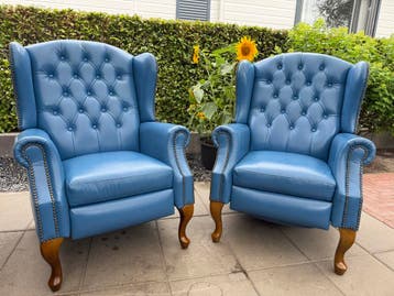 Outlet Sta op stoel relax fauteuil gratis bezorgd/garantie, Verzenden, Nieuw, Leer, Ruim 100 modellen in alle kleuren en maten 