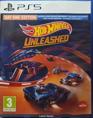 Hot Wheels Unleashed (PS5 tweedehands game), Ophalen of Verzenden, Zo goed als nieuw