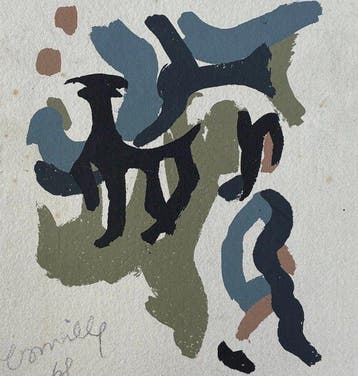 Camille Atlan (1921-2012) - Abstraction (vendu sans prix de