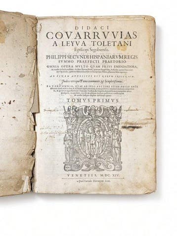 [Bartolo Spagnolo] Diego de Covarrubias y Leyva - Opera
