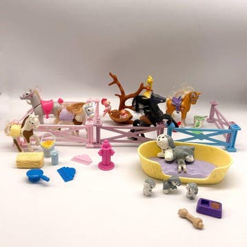 Kenner (Tonka) - Speelgoeddieren Littlest Pet Shop 4 Sets -