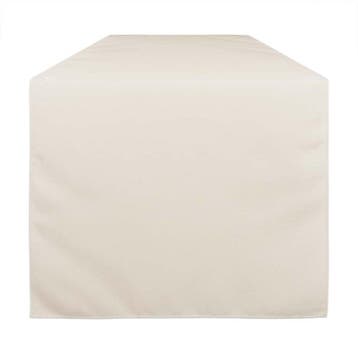 Tafellopers Off White Wit 50x140cm Treb SP - Op maat gemaakt, Verzenden, Nieuw, Overige kleuren, Tafelkleed of Tafelzeil