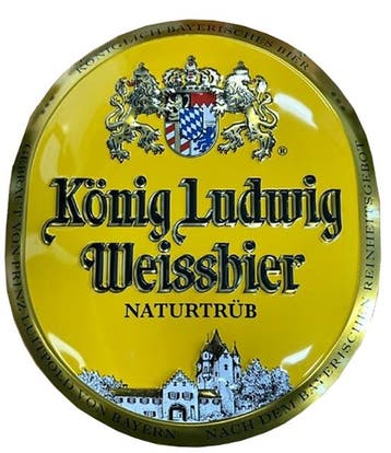 könig ludwig reclamebord, Ophalen of Verzenden, Nieuw