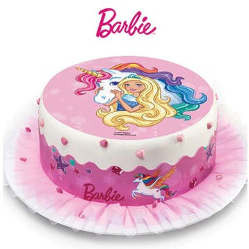 Taartdecoratie Sheets Barbie Set/5, Verzenden, Nieuw