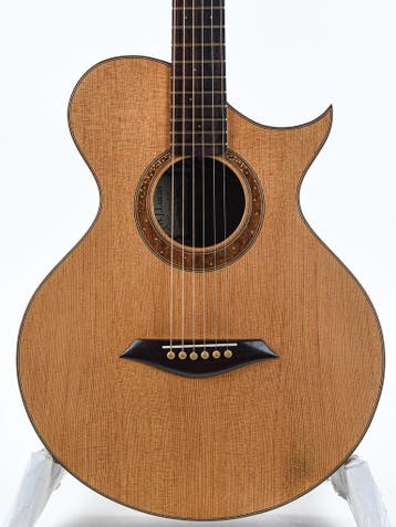 AJ Lucas Arbour Sweep Honduran Mahogany Douglas Fir (OM), Ophalen of Verzenden, Nieuw, Western- of Steelstringgitaar
