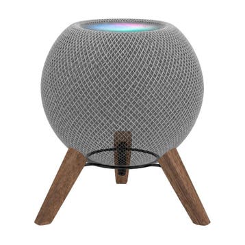 Balolo TriPod Standaard voor Apple HomePod mini - Walnoot, Verzenden, Zo goed als nieuw