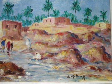 Retaux Bruno (1947) - Vue du Maroc, Antiek en Kunst