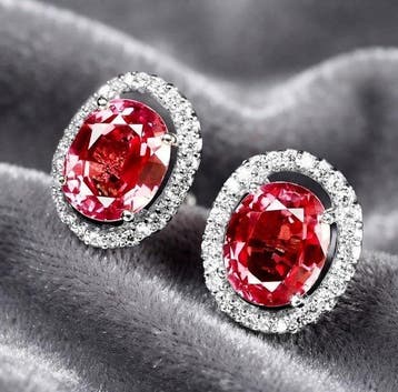 Zonder minimumprijs - Oorbellen Zilver - 8.31ct. tw., Nieuw