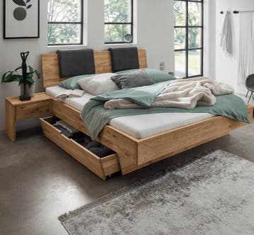 Forestales Redwood Houten Bed met Bedlades - 140 x 200, Nieuw