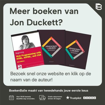 HTML en CSS - websites ontwerpen en bouwen 9789043026802, Boeken, Verzenden, Gelezen, Jon Duckett