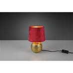 LED Tafellamp - Trion Sofia - E14 Fitting - Rond - Mat Rood, Ophalen of Verzenden, Nieuw