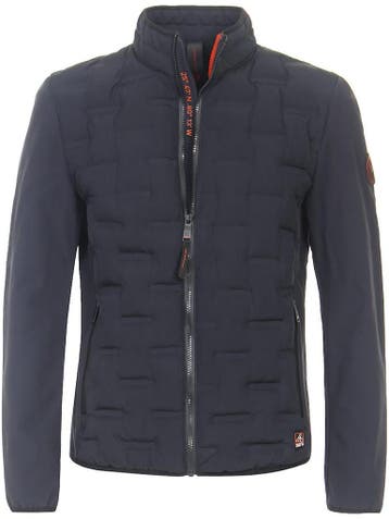 Casa Moda Sportief Outdoor Jack Blauw 534003900-108, Kleding | Heren, Jassen | Zomer, Verzenden, Nieuw, Blauw