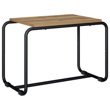 vidaXL TV-standaard 60 x 35,5 x 42 cm Artisanaal eiken, Minder dan 50 cm, Verzenden, Nieuw, Minder dan 100 cm