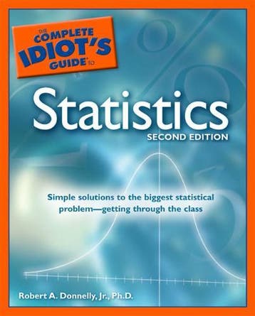 The Complete Idiots Guide to Statistics 9781592576340, Zo goed als nieuw