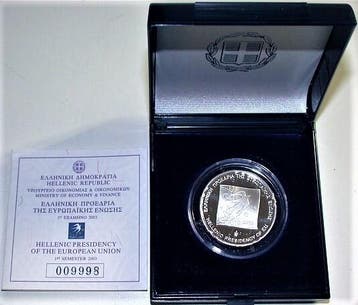 10 Euro 2003 Griechenland Eu-ratspraesidentschaft, Verzenden