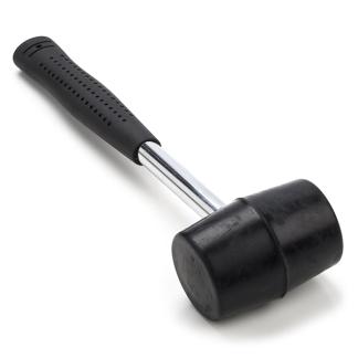 Rubberen hamer | Toolland | 200 gram (Metalen handgreep), Doe-het-zelf en Verbouw, Verzenden, Nieuw