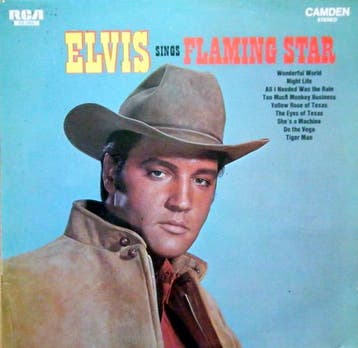 Elvis Presley - Elvis Sings Flaming Star, Ophalen of Verzenden, Gebruikt