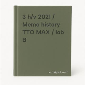 3 h/v 2021 / Memo history TTO MAX / lob B 9789402068191, Verzenden, Gelezen