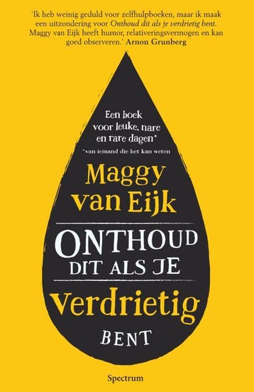 Onthoud dit als je verdrietig bent - Maggy van Eijk, Verzenden, Zo goed als nieuw, Maggy van Eijk