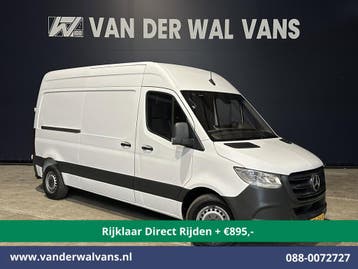 Mercedes-Benz Sprinter | 314 CDI 143pk L2H2 Euro6 *Rijklaar, Gebruikt, Euro 6, Wit, Mercedes-Benz