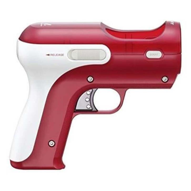 Move Gun Attachment Rood in Doos (PS3 Accessoires), Spelcomputers en Games, Spelcomputers | Sony PlayStation 3, Zo goed als nieuw