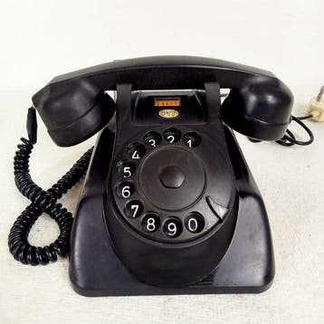 Heemaf 1955 PTT - Analoge telefoon - Bakeliet