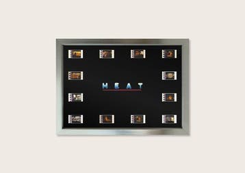 LightBoxFrame Michael Manns Heat 35mm filmcels |, Nieuw