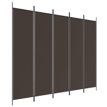 Bruin Kamerscherm 250x200cm - Retoertje deal - 52% kort, Huis en Inrichting, Ophalen of Verzenden, Gebruikt