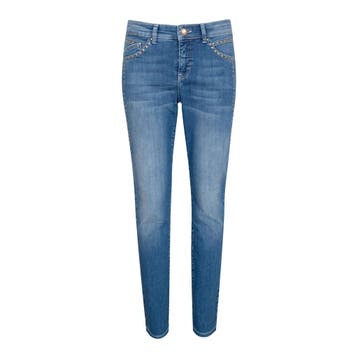 MAC • blauwe Carrie luxury gold jeans • 36, MAC, Verzenden, Nieuw, Blauw
