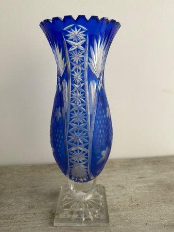Vaas - Hoogte: 40 cm - Kristal