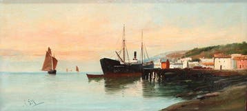 José Gil (1860–1932) - Vista portuaria