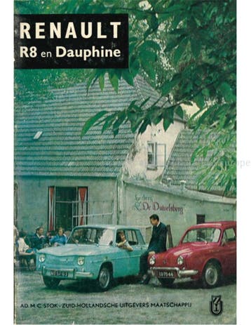 RENAULT R8 EN DAUPHINE, TECHNISCHE GEGEVENS EN PRAKTISCHE, Boeken, Nieuw, Renault, Author