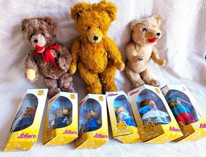 Themacollectie - Schuco teddyberen - Schuco, Antiek en Kunst, Antiek | Speelgoed